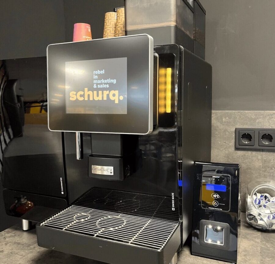 coffee machine with payment system