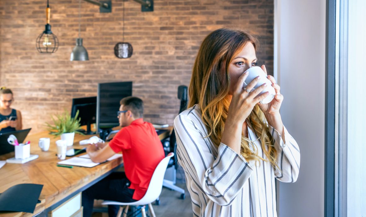 Delicious fresh bean coffee Image