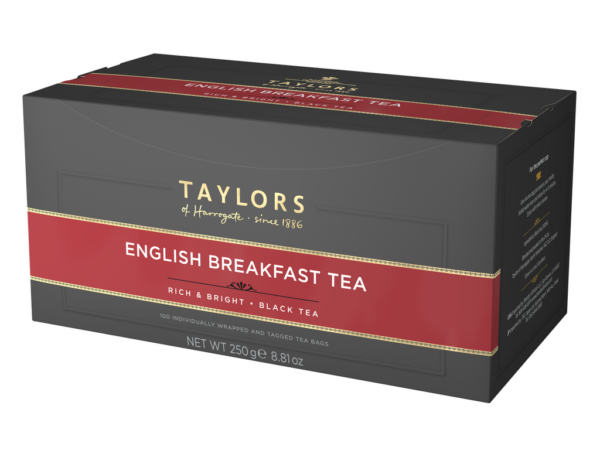 [T2650] Taylors - ENGLISH BREAKFAST tea - Sachet 1x100