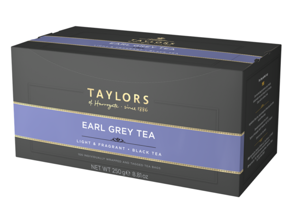 [T2651] Taylors - EARL GREY Tea - Sachet 1x100